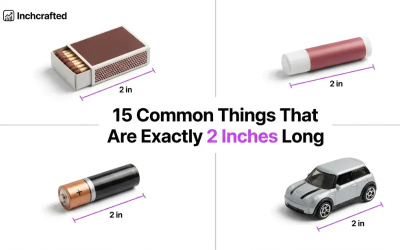 How long is 2 inches