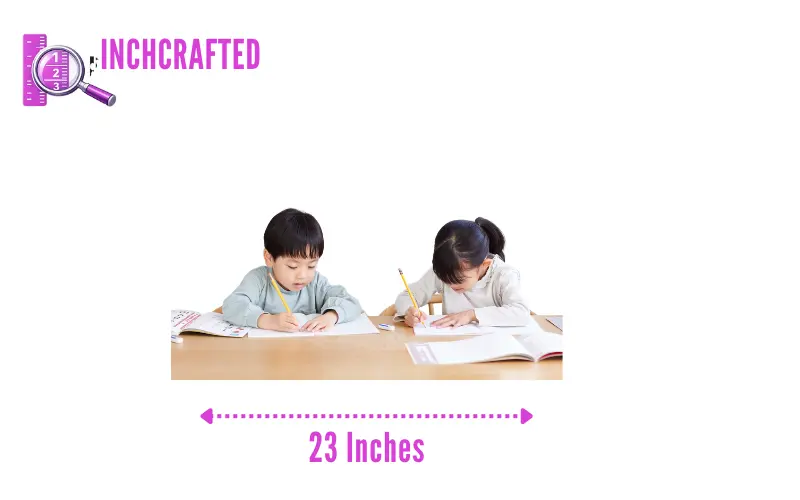 How long is 23 inches 