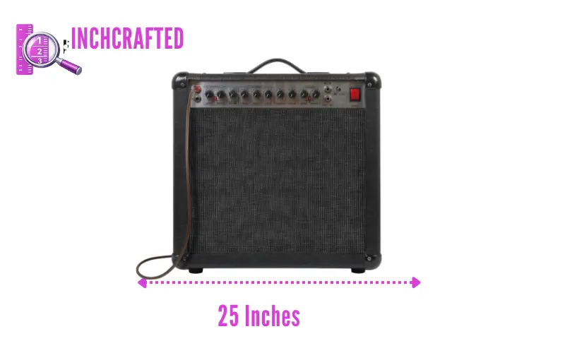 how long is 25 inches