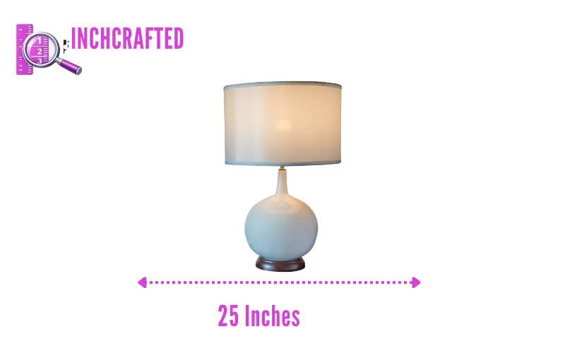 how long is 25 inches