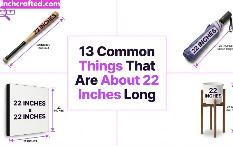 How long is 22 inches