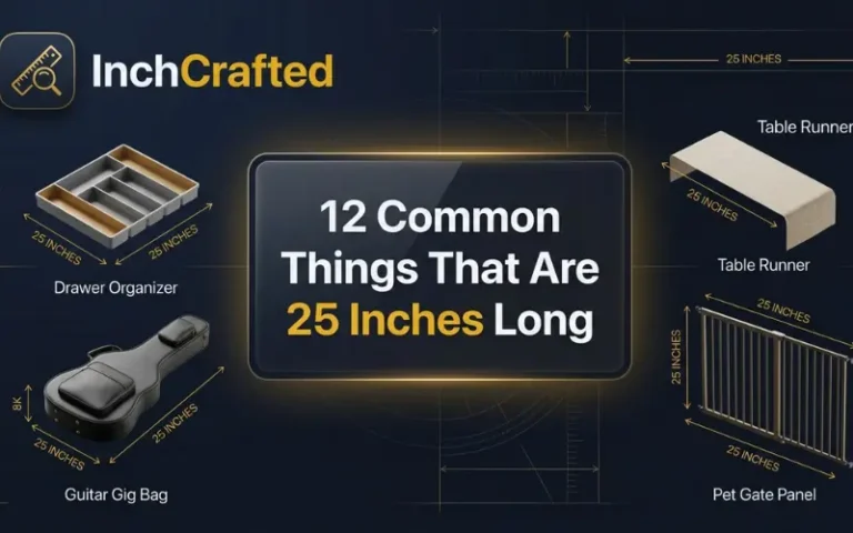 how long is 25 inches