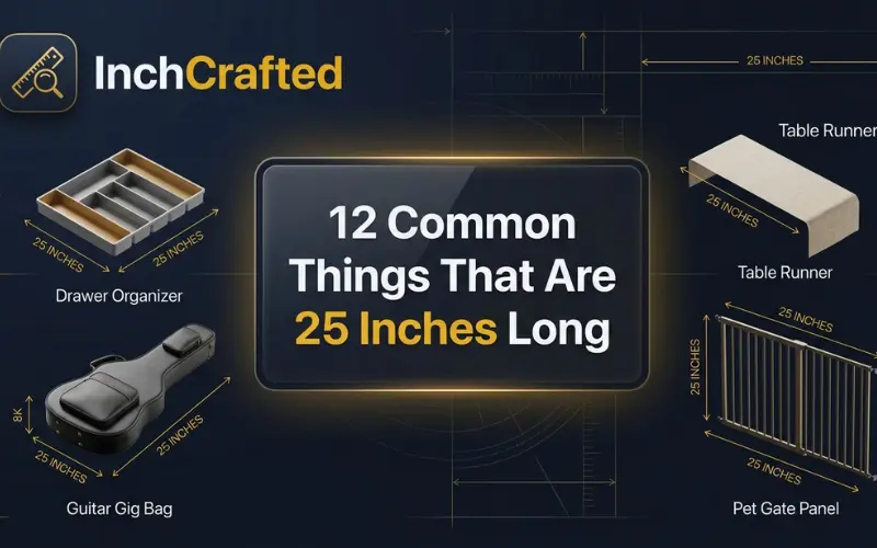 how long is 25 inches