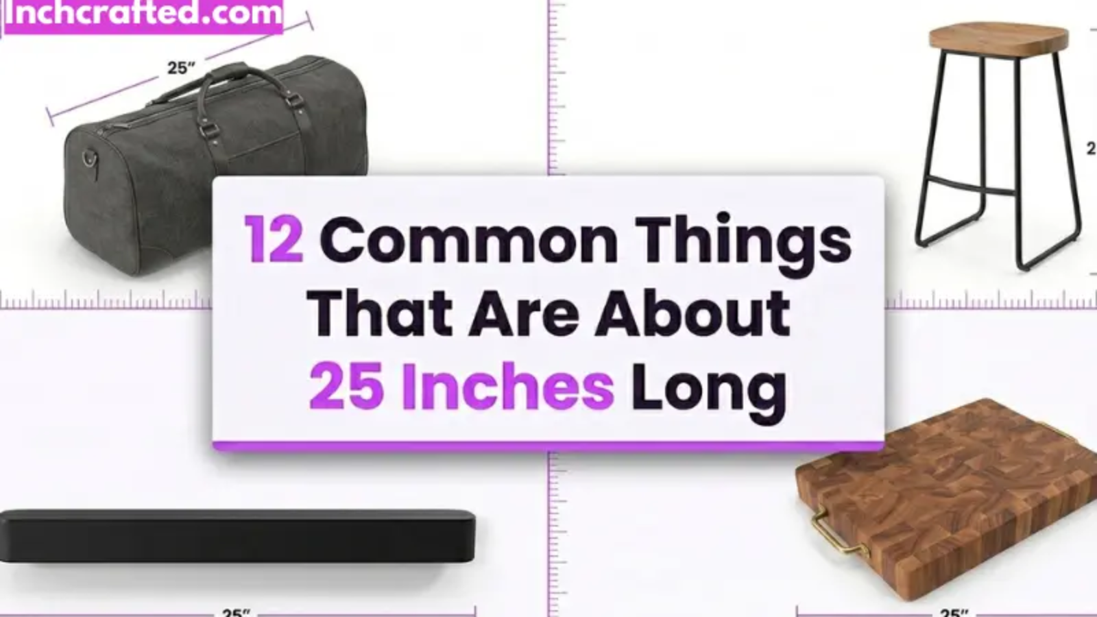 how long is 25 inches