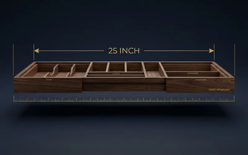 how long is 25 inches