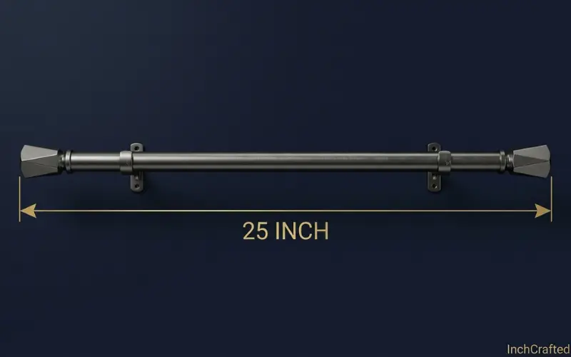 how long is 25 inches
