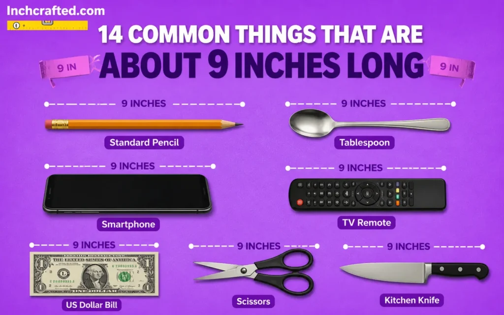 14 Common Things That Are About 9 Inches Long You See Every Day