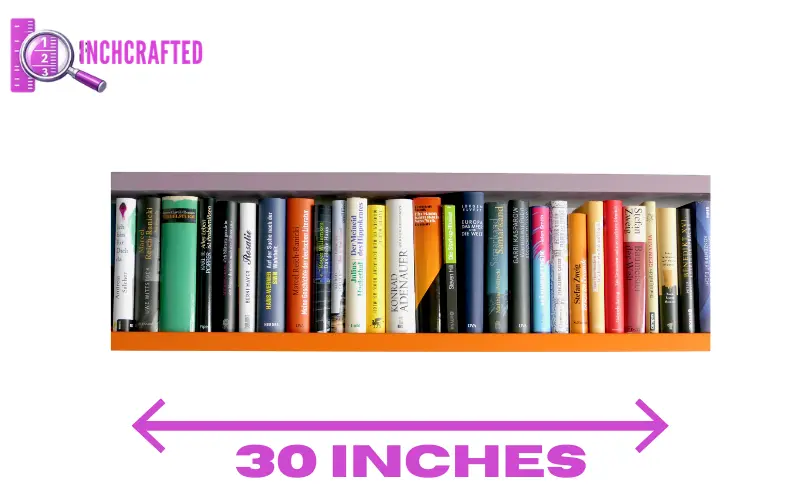 How big is 30 inches