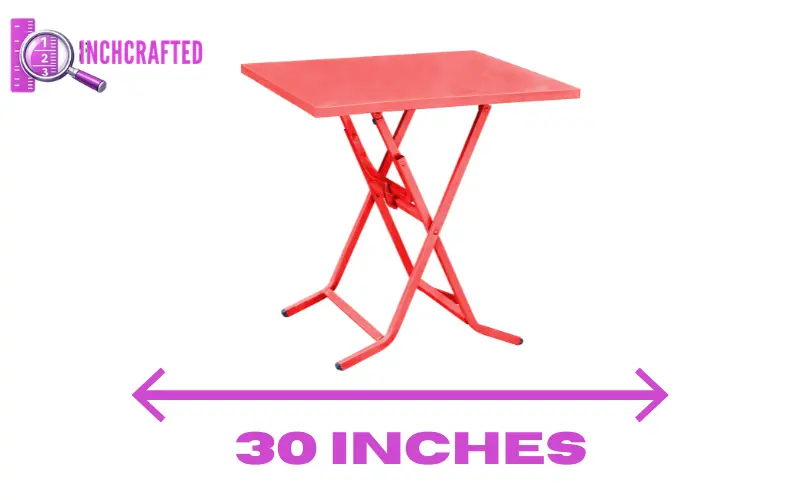 How big is 30 inches