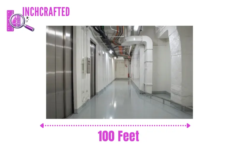 How long is 100 feet