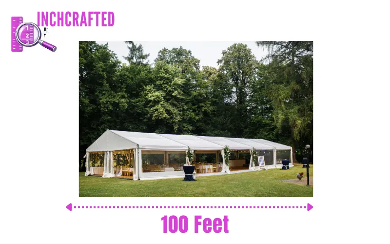 How long is 100 feet