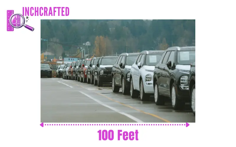 How long is 100 feet