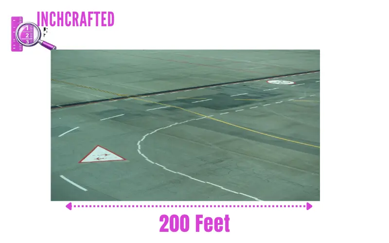 How long is 200 feet