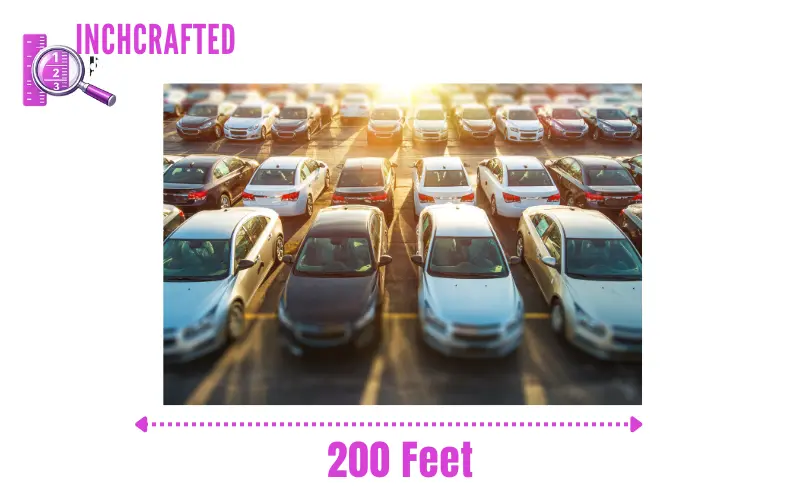 How long is 200 feet