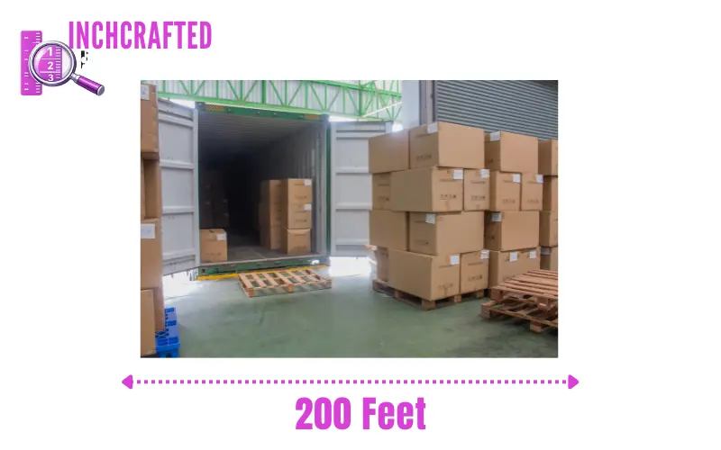 How long is 200 feet