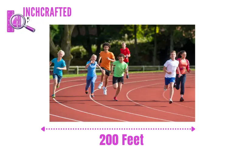 How long is 200 feet