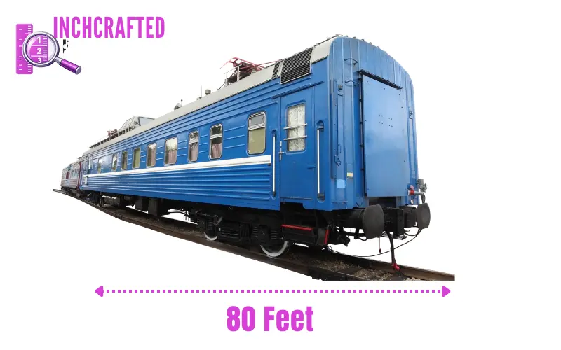 How long is 80 feet