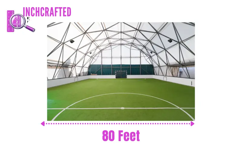 How long is 80 feet