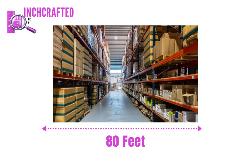 How long is 80 feet