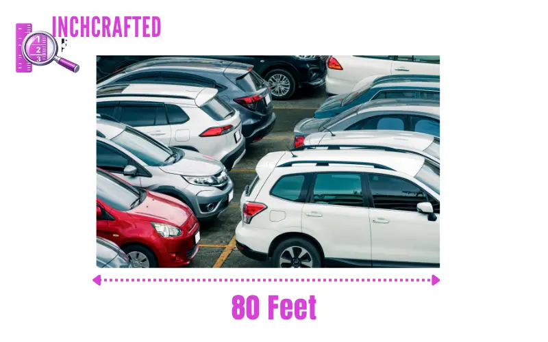 How long is 80 feet