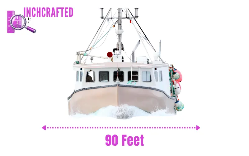 How long is 90 feet