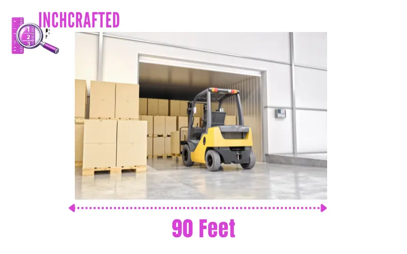 How long is 90 feet
