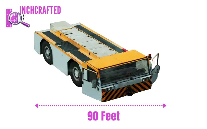 How long is 90 feet