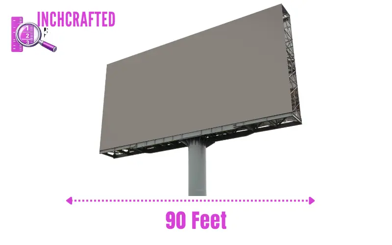 How long is 90 feet