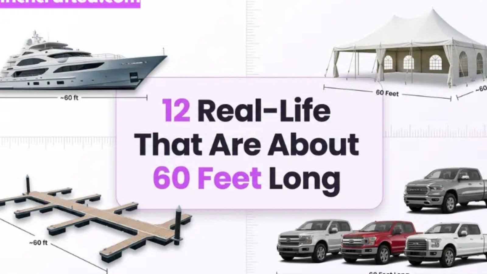 How long is 60 feet