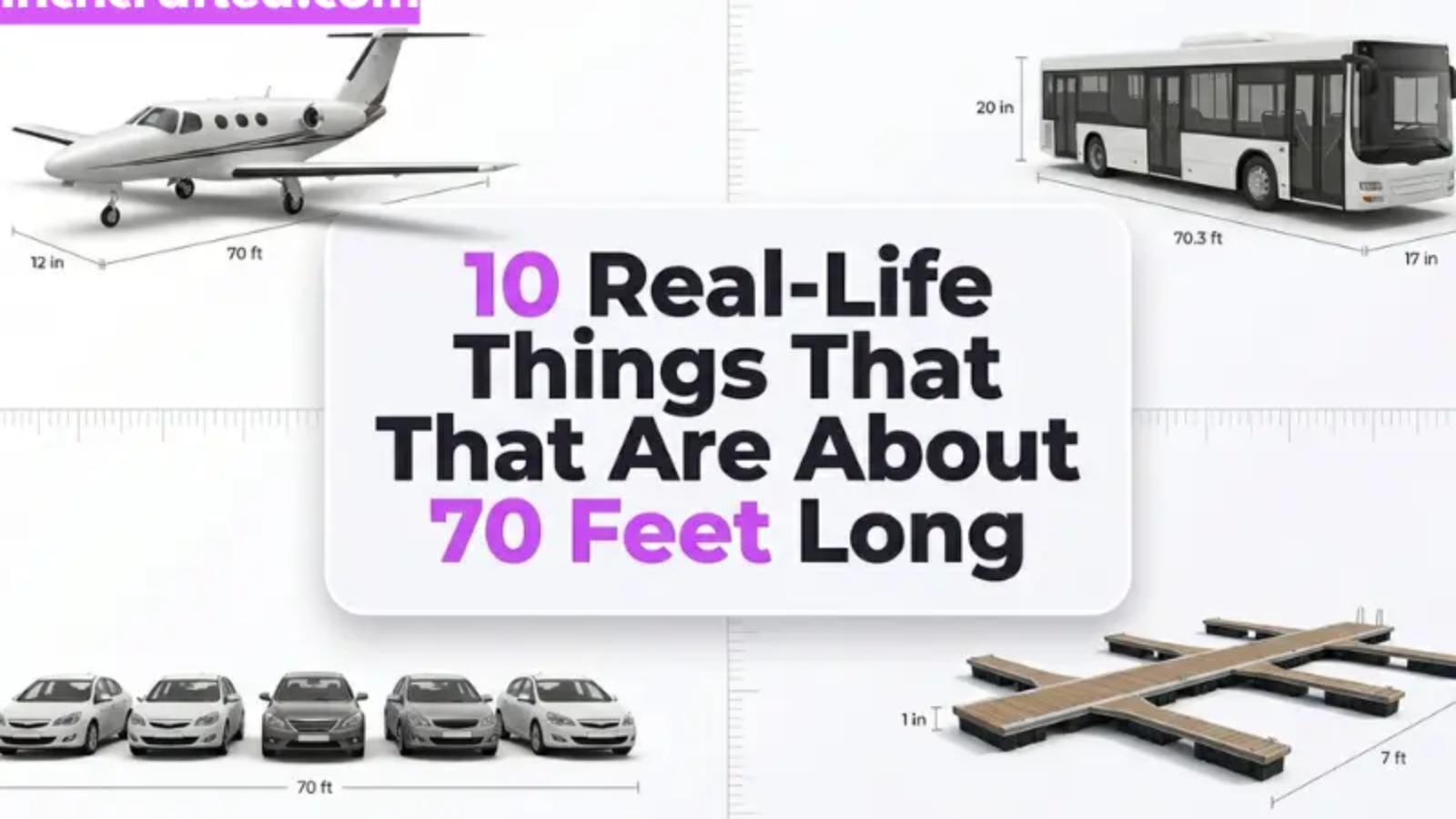 How long is 70 feet
