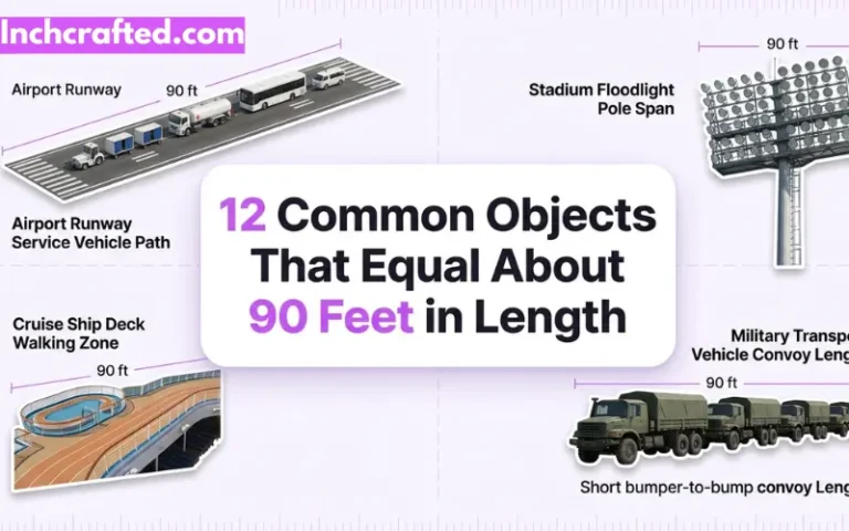 How long is 90 feet